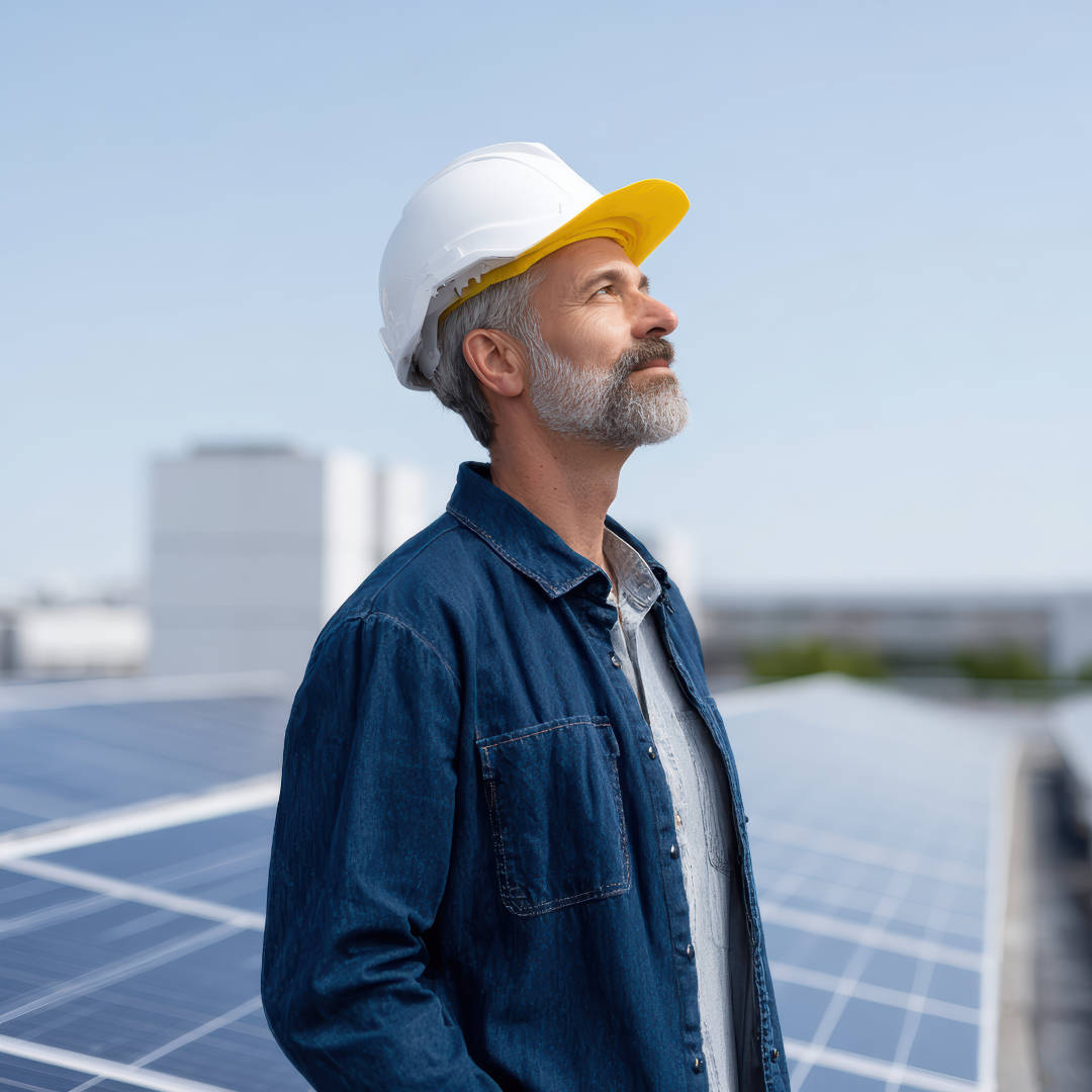 energy-engineer-inspecting-solar-panels-on-rooftop_1080 energy engineer inspecting solar panels on rooftop