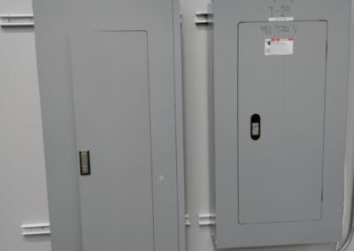 480 /277 V circuit breaker panel and 120 V panel addition – Naperville, IL