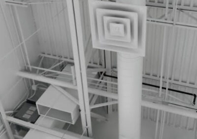 Design, build, install new commercial HVAC systems attached to roof