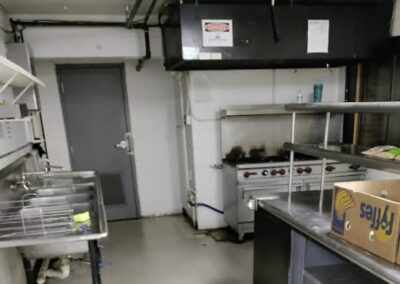Upgrade commercial kitchen with fire suppression system